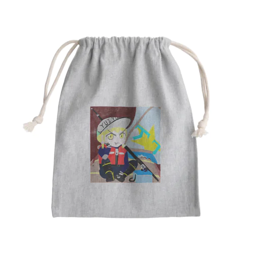 ４コマ「TT」第２話イラスト切り抜き Mini Drawstring Bag