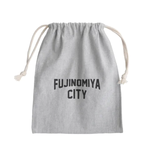 富士宮市 FUJINOMIYA CITY Mini Drawstring Bag