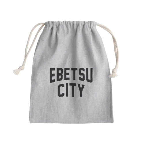 江別市 EBETSU CITY Mini Drawstring Bag