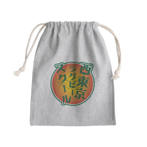 NTRS：漢字縦丸シリーズ Mini Drawstring Bag