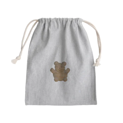 ぱんくま Mini Drawstring Bag