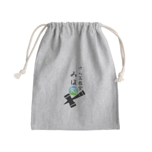 けん玉教室みほ処２ Mini Drawstring Bag