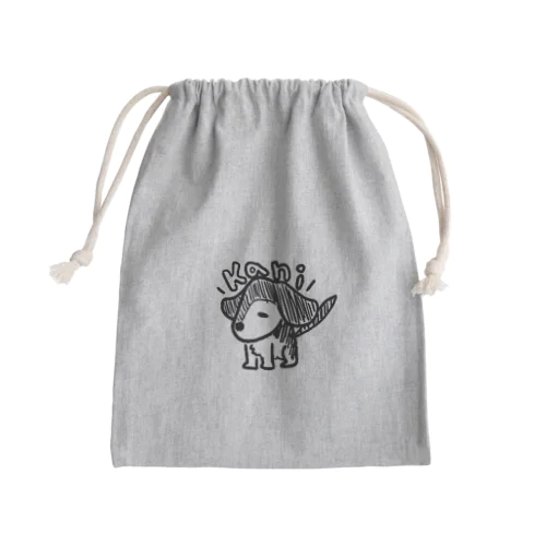 カニきんちゃく Mini Drawstring Bag