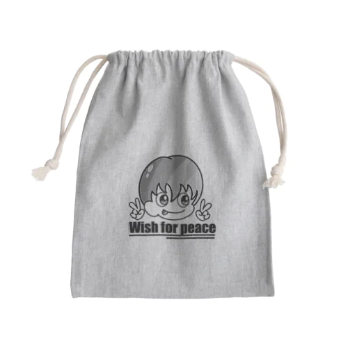 Lucky punch PEACEグッズ Mini Drawstring Bag