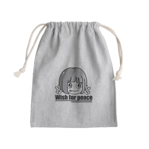 Lucky punch PEACEグッズ Mini Drawstring Bag