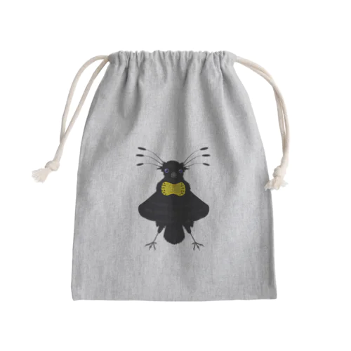 カンザシフウチョウ Mini Drawstring Bag