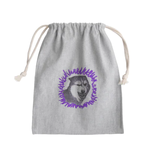 ハスキーズ❗️ 怒りのノンノン Mini Drawstring Bag