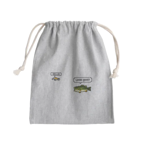 美味しいよ Mini Drawstring Bag