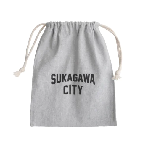 須賀川市 SUKAGAWA CITY Mini Drawstring Bag