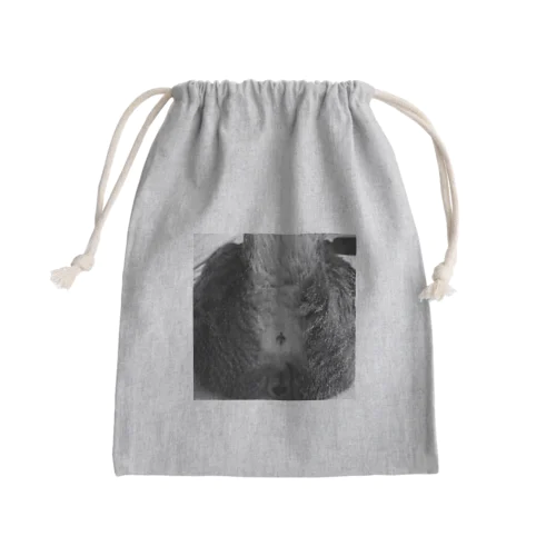 きなこのおしり Mini Drawstring Bag