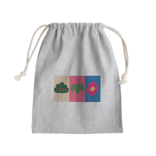 ショウチクバイ Mini Drawstring Bag