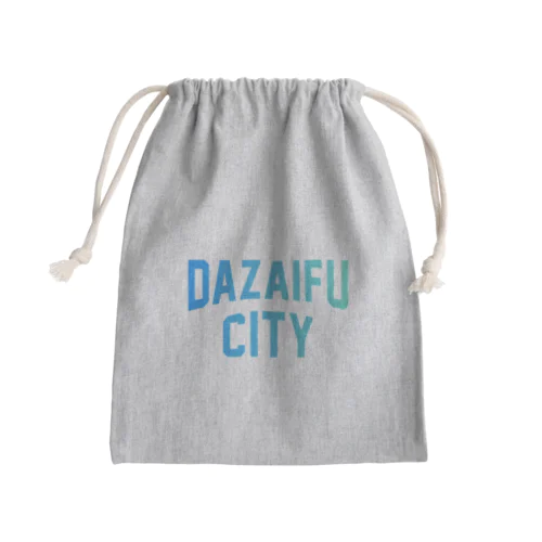 太宰府市 DAZAIFU CITY Mini Drawstring Bag