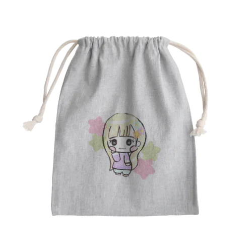 ぱつきんメアリーちゃん Mini Drawstring Bag