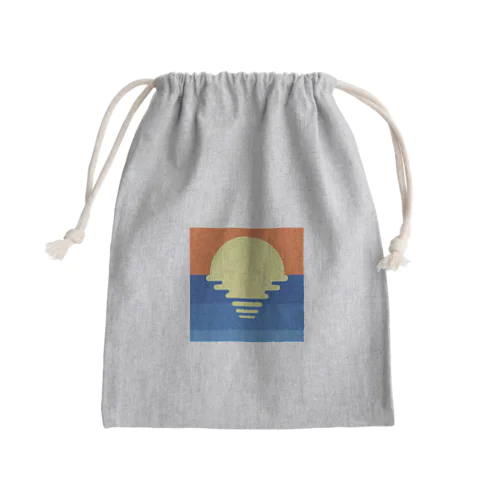 SUNSET Mini Drawstring Bag