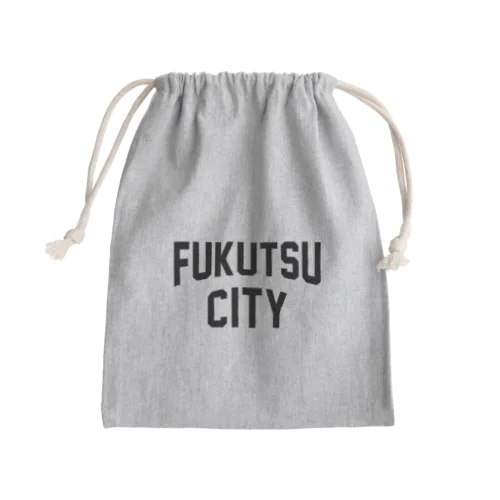 福津市 FUKUTSU CITY Mini Drawstring Bag