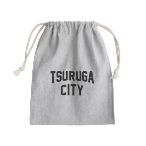 敦賀市 TSURUGA CITY Mini Drawstring Bag