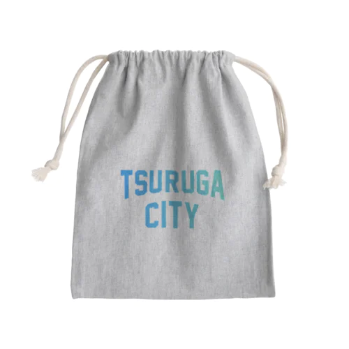 敦賀市 TSURUGA CITY Mini Drawstring Bag