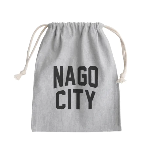 名護市 NAGO CITY Mini Drawstring Bag