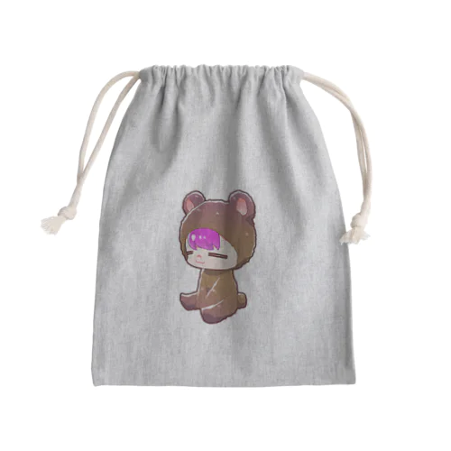 シカくん Mini Drawstring Bag