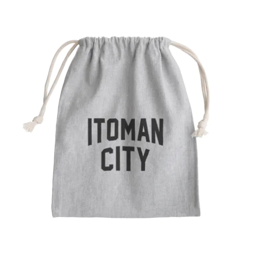 糸満市 ITOMAN CITY Mini Drawstring Bag