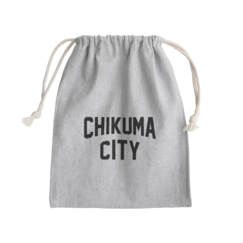 千曲市 CHIKUMA CITY Mini Drawstring Bag