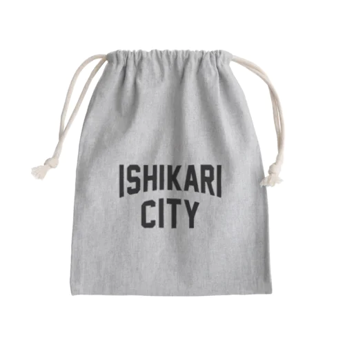 石狩市 ISHIKARI CITY Mini Drawstring Bag