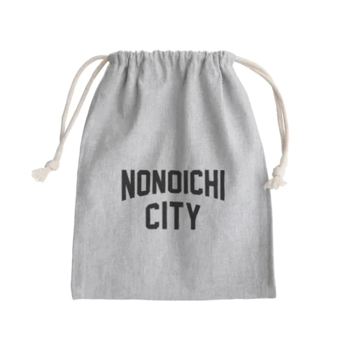 野々市 NONOICHI CITY Mini Drawstring Bag