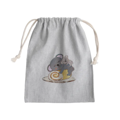 コアラのロールケーキ Mini Drawstring Bag