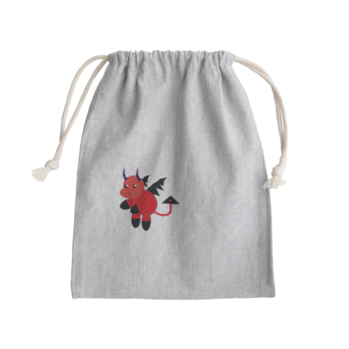 魔神くん Mini Drawstring Bag