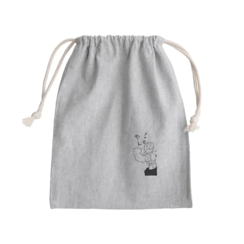 殺んの Mini Drawstring Bag