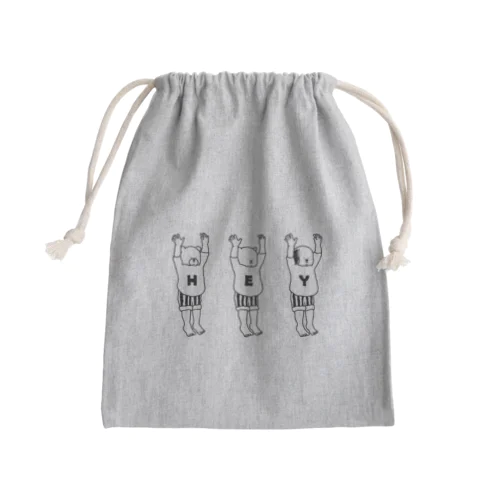 HEY Mini Drawstring Bag