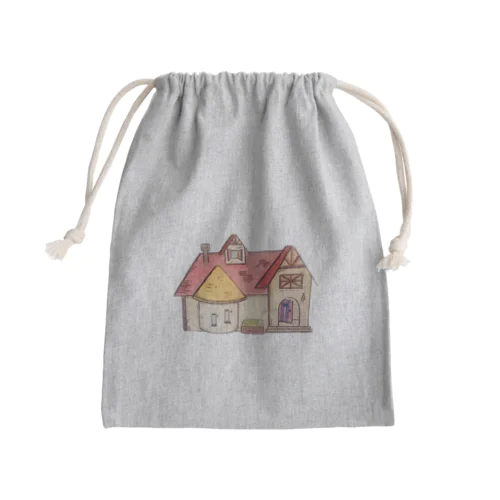 あっとほーむ Mini Drawstring Bag