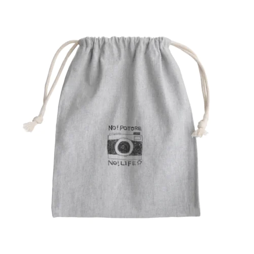 のーぽとれのーらいふくん Mini Drawstring Bag