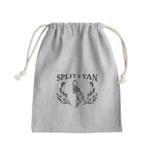 【 SPLIT+TAN 】デジタルデザイン＆ロゴ Mini Drawstring Bag