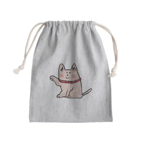 招き犬 Mini Drawstring Bag