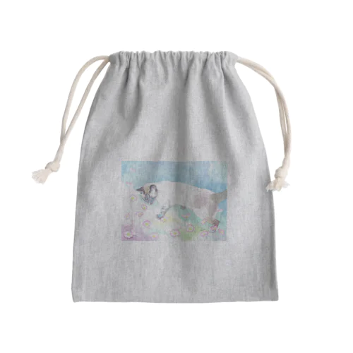 自由な心 Mini Drawstring Bag