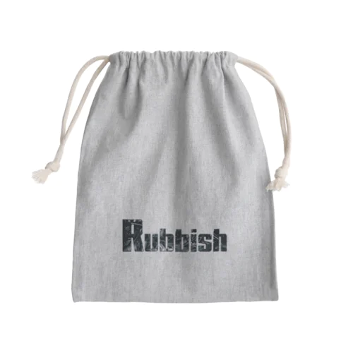 Rubbish ロゴ Mini Drawstring Bag