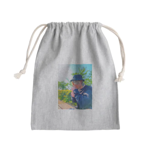 da men's Mini Drawstring Bag