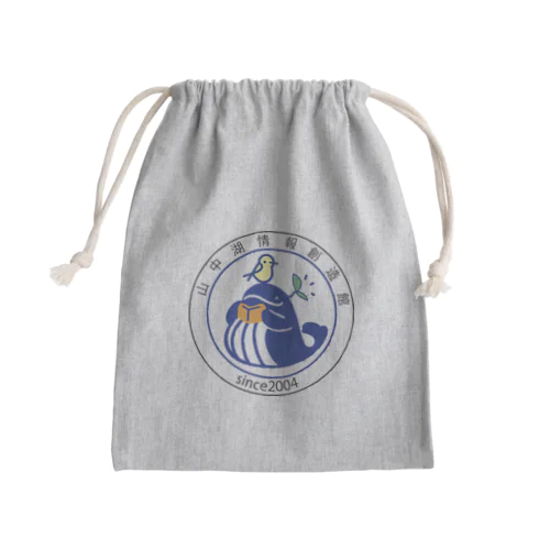 ブックじらとこのめちゃん Mini Drawstring Bag