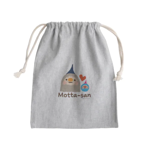 LOVEモッタさん Mini Drawstring Bag