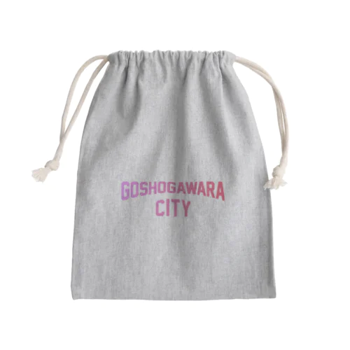 五所川原市 GOSHOGAWARA CITY Mini Drawstring Bag