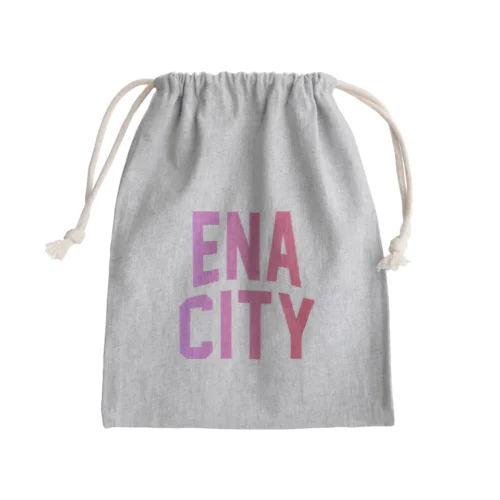 恵那市 ENA CITY Mini Drawstring Bag