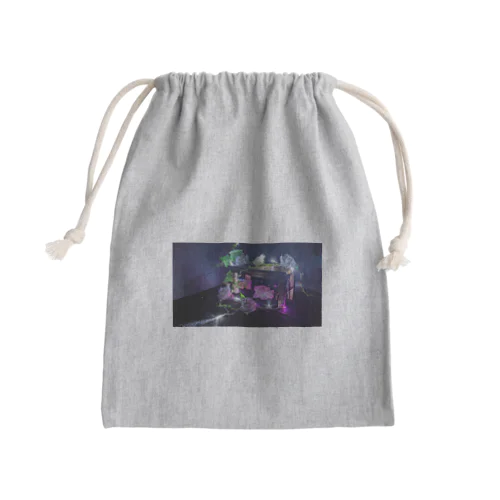 スヌーズレン　花モチーフグッズ　イルミネーション Mini Drawstring Bag