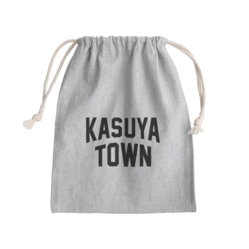 粕屋町市 KASUYA CITY Mini Drawstring Bag