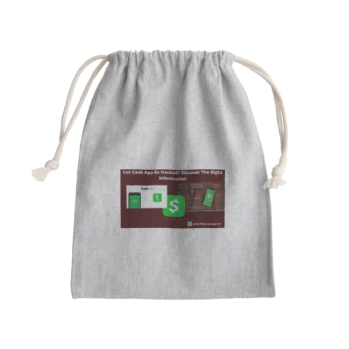 How Would I Know Can Someone Hack Your Cash App With Your Name Or Not? Mini Drawstring Bag