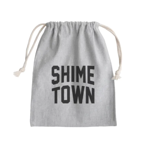 志免町 SHIME TOWN Mini Drawstring Bag