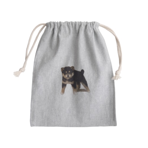 赤さんしばけん2 Mini Drawstring Bag