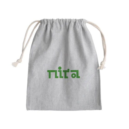 女神三姉妹　ニーラさんネーム Mini Drawstring Bag