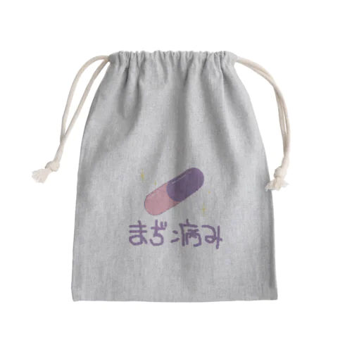 まぢ病み Mini Drawstring Bag