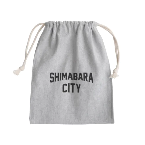 島原市 SHIMABARA CITY Mini Drawstring Bag